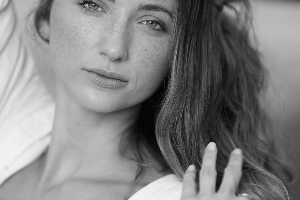 Black and white head shots in Cleveland